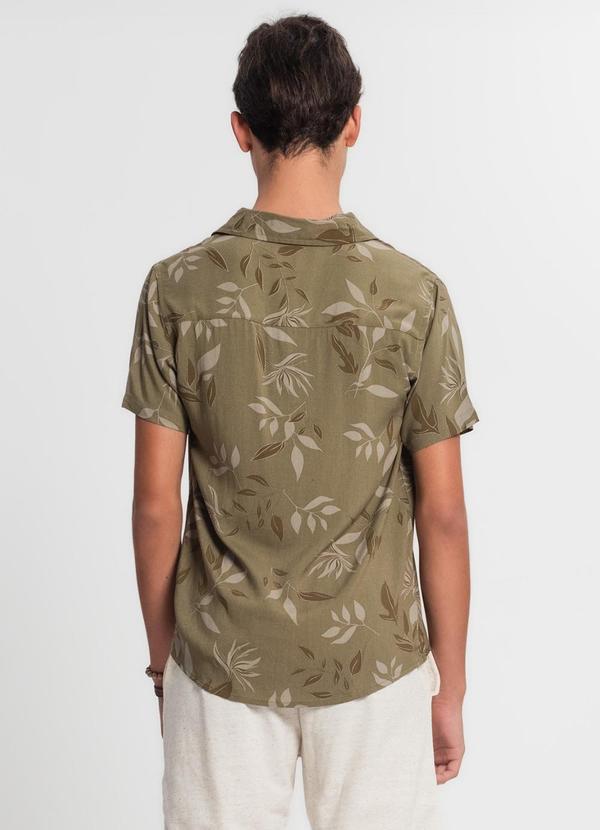 Minty - Camisa Juvenil Menino em Viscose Verde 2