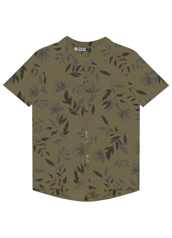 Minty - Camisa Juvenil Menino em Viscose Verde 5