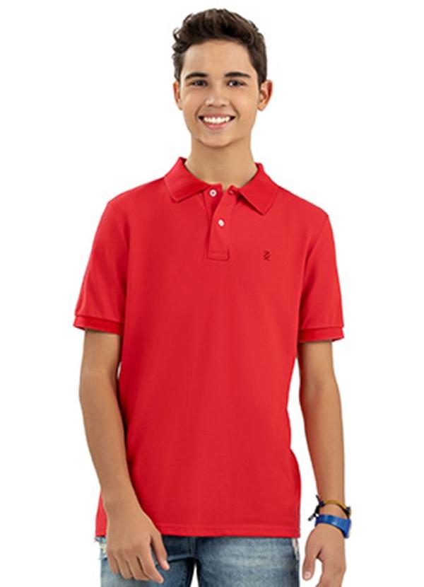 Rezzato - Camisa Polo Summer Moments Masculino Vermelho