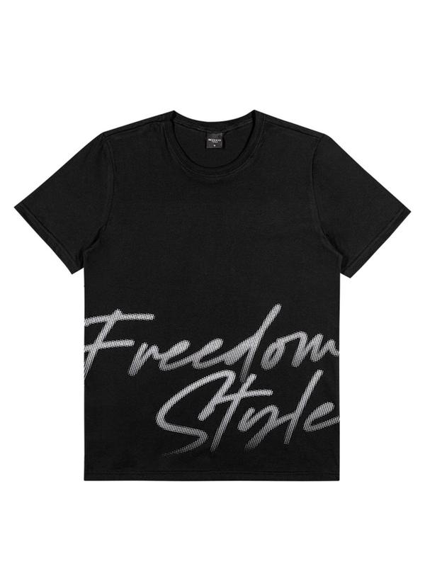 Rezzato - Camiseta Freedom Style Masculino Preto 1