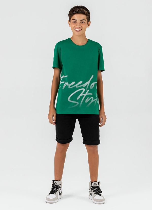 Rezzato - Camiseta Freedom Style Masculino Verde 2
