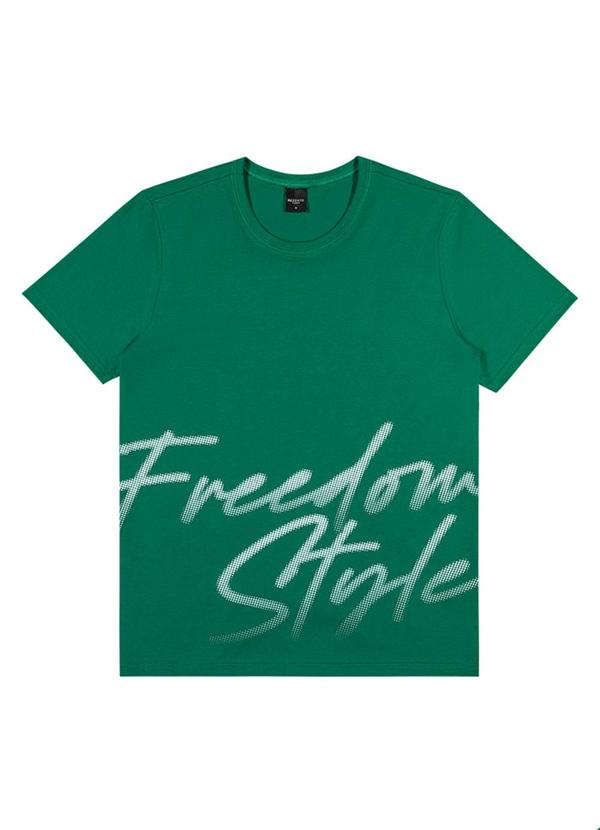 Rezzato - Camiseta Freedom Style Masculino Verde 3