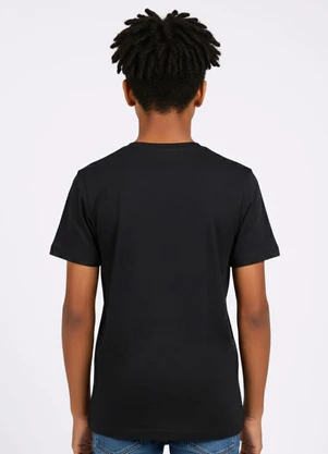 Torra - Camiseta Juvenil Algodão Homem Aranha Preta - TORRA