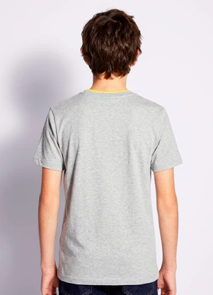 Torra - Camiseta Juvenil Estampa Cinza - TORRA