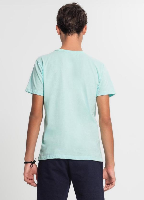 Minty - Camiseta Juvenil Masculina Azul 2