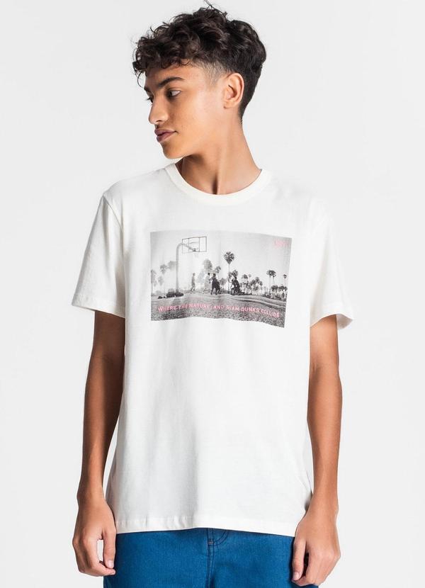 Minty - Camiseta Juvenil Masculina Bege 4