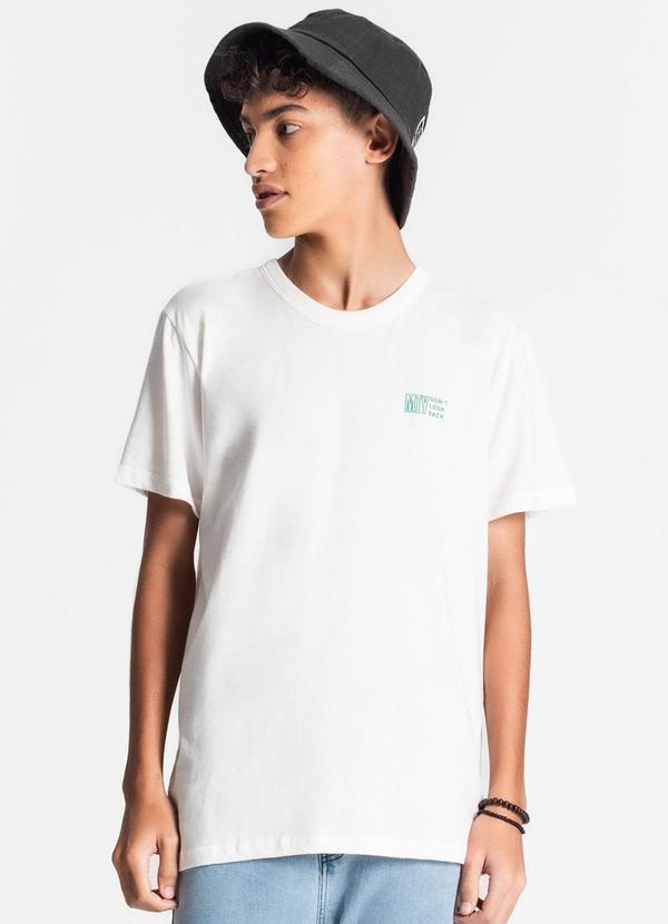 Minty - Camiseta Juvenil Masculina Bege