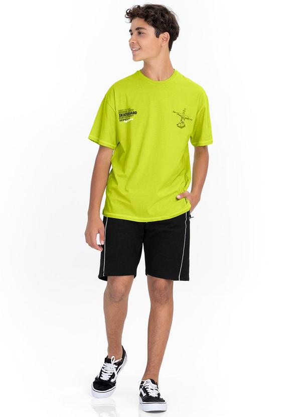 Minty - Camiseta Juvenil Masculina em Meia Malha Verde 3