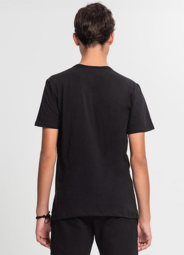 Minty - Camiseta Juvenil Masculina Preto 2
