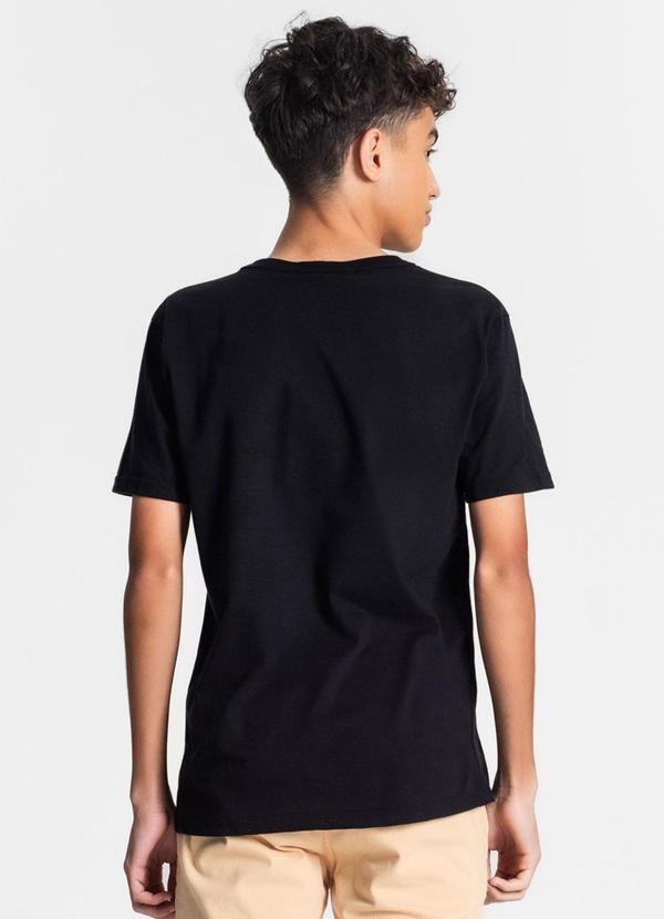 Minty - Camiseta Juvenil Masculina Preto 2
