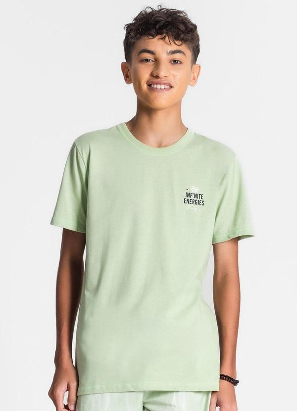 Minty - Camiseta Juvenil Masculina Verde
