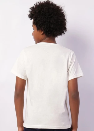 Torra - Camiseta Juvenil Mickey Off White - TORRA