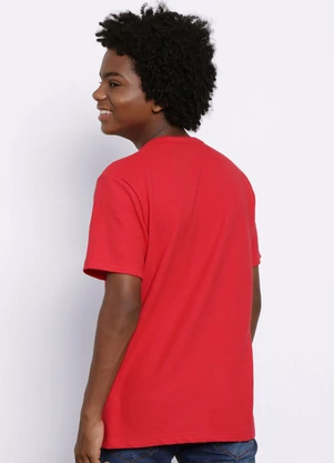 Torra - Camiseta Juvenil Texturizada Vermelha - TORRA