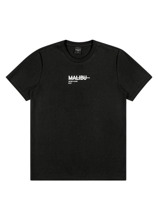 Rezzato - Camiseta Malibu Masculino Preto