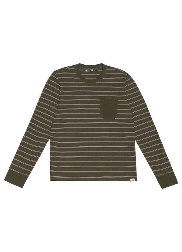 Minty - Camiseta Manga Longa Juvenil em Suedine Verde