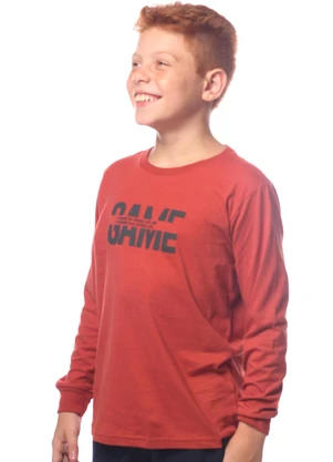 Pulla Bulla - Camiseta Meia Malha Vermelho - PULLA BULLA