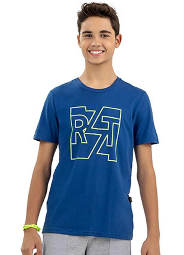 Rezzato - Camiseta Mood Of Summer Teen Masculino Azul