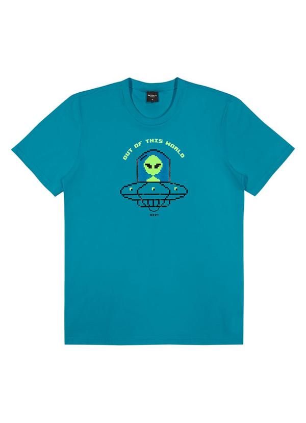 Rezzato - Camiseta Out Of This World Masculino Azul