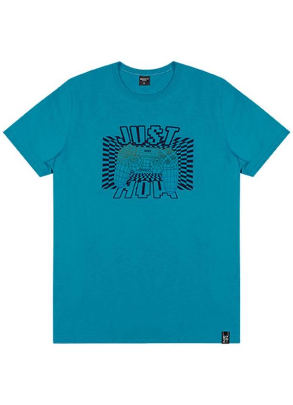 Rezzato - Camiseta Play Now Teen Masculino Azul