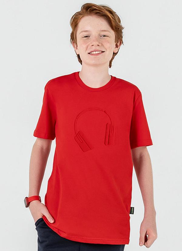Rezzato - Camiseta Play On Vermelho