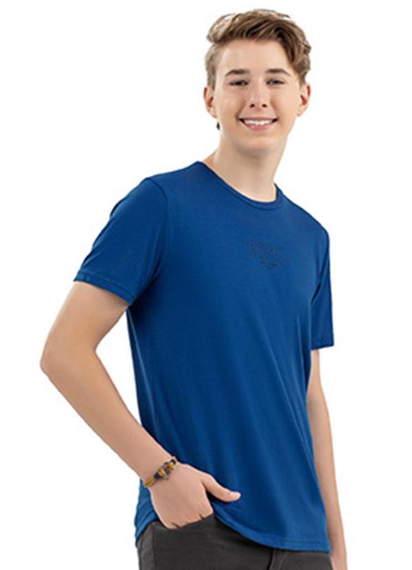Rezzato - Camiseta Rebel Teen Masculino Azul