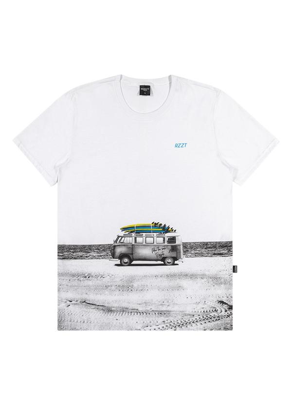 Rezzato - Camiseta Road Trip Masculino Branco