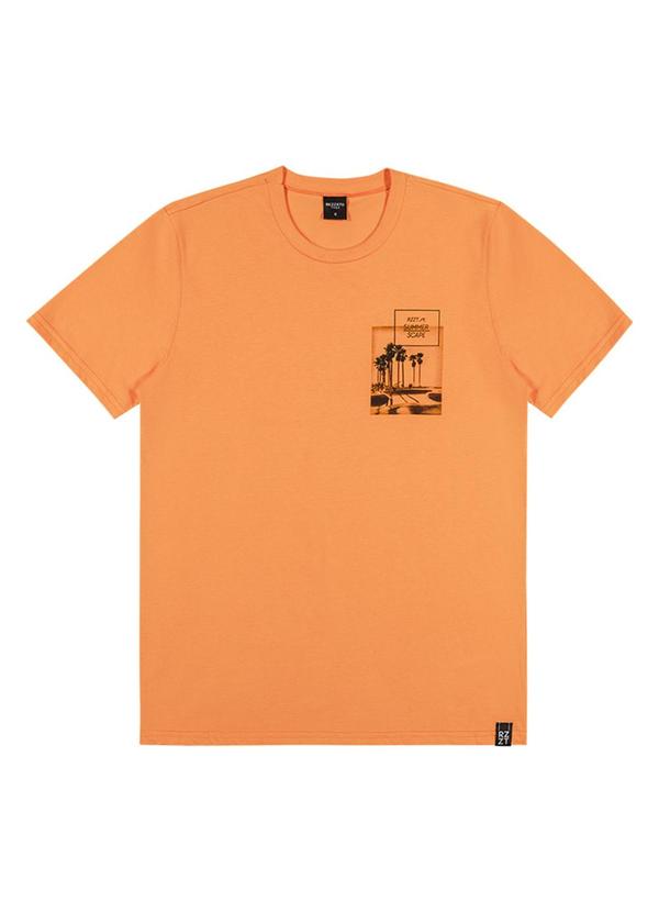 Rezzato - Camiseta Summer Scape Masculino Laranja