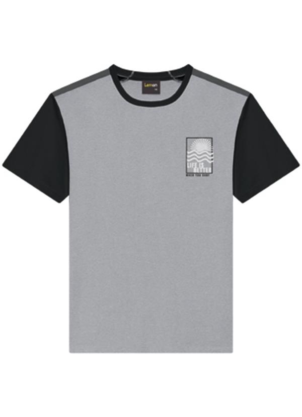 Lemon - Camiseta Teen Menino Mescla