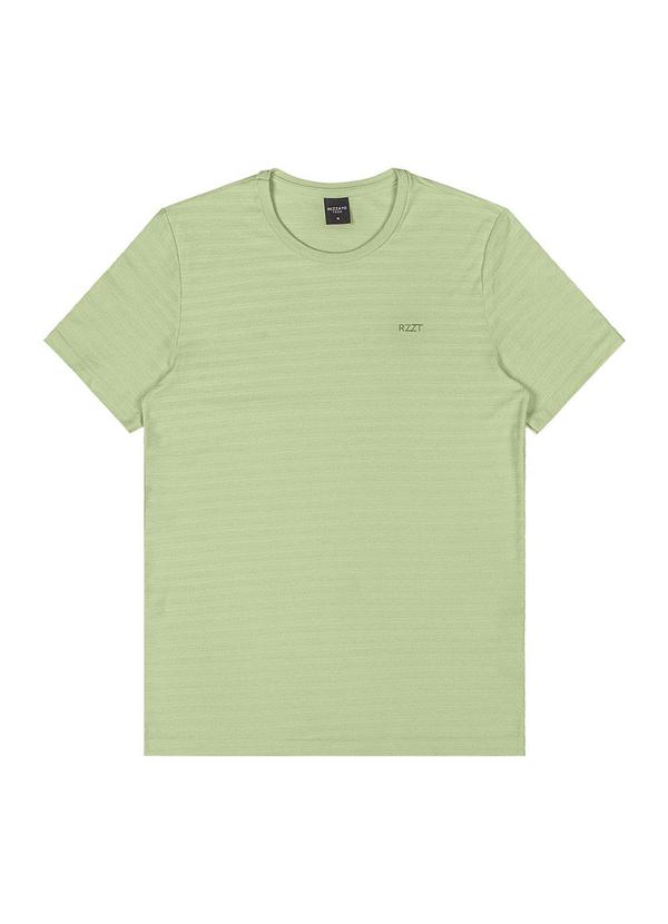 Rezzato - Camiseta Texturizada Lisa Teen Masculino Verde