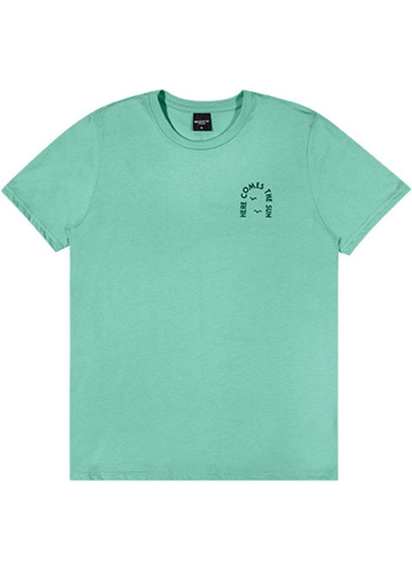 Rezzato - Camiseta The Sun Is Here Teen Masculino Verde
