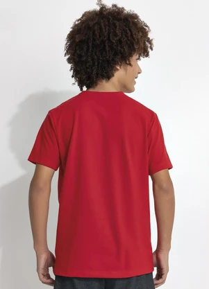 Fakini - Camiseta Piquet Vermelho - FAKINI