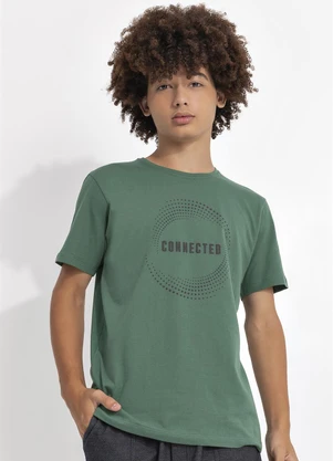 Camiseta em Malha (Verde) - undefined