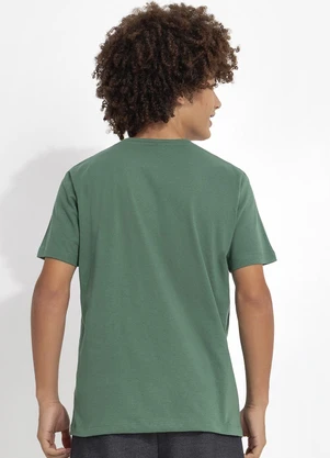 Fakini - Camiseta em Malha Verde - FAKINI