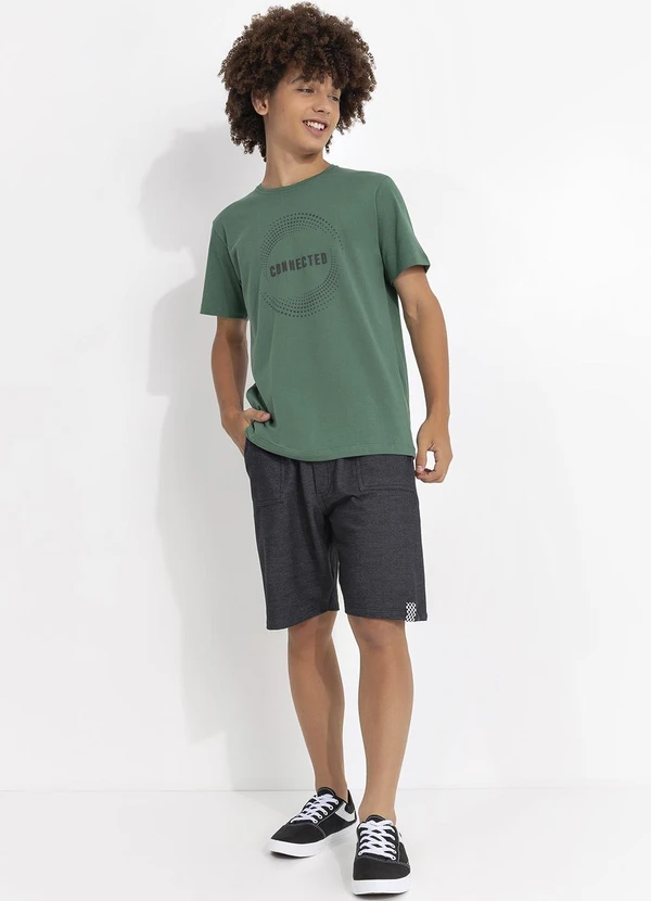 - Camiseta em Malha Verde 3