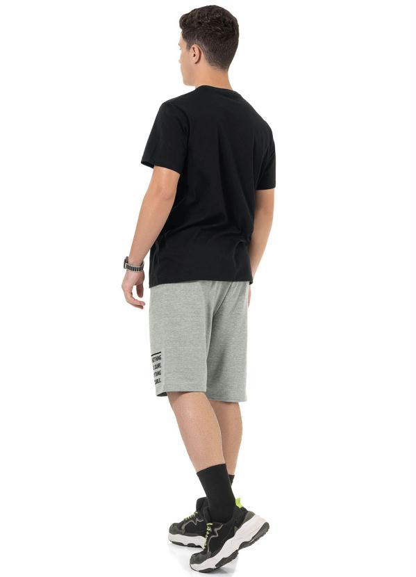 Fakini Kids - Conjunto Camiseta e Bermuda Preto 3