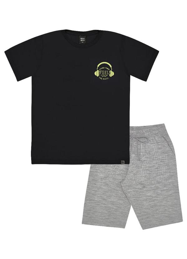 Pulla Bulla - Conjunto Menino Preto