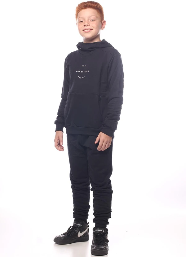 Pulla Bulla - Conjunto Moletom Preto