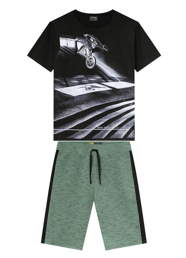 Lemon - Conjunto Teen Menino Preto