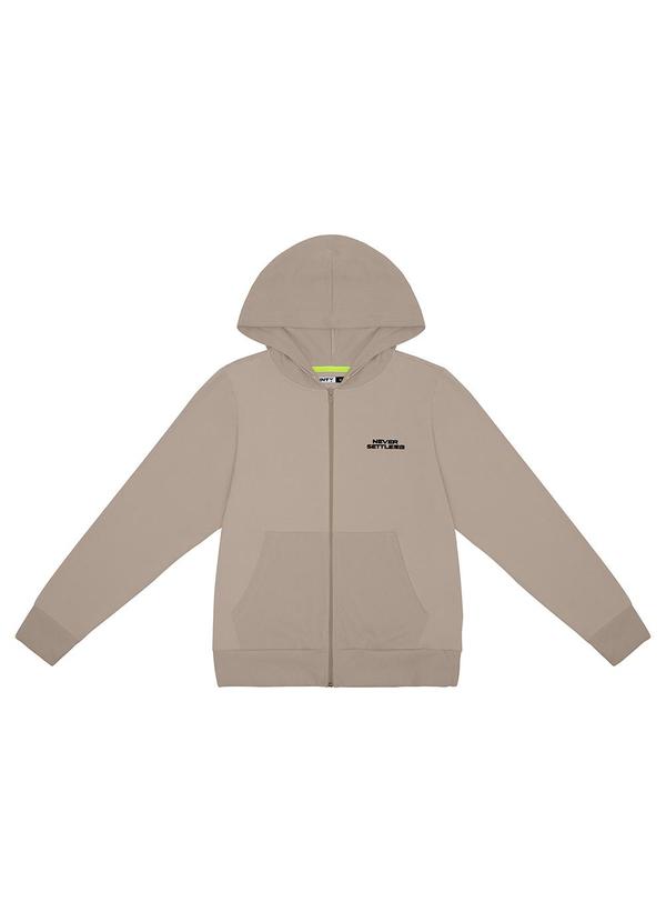 Minty - Jaqueta Juvenil com Capuz Bege