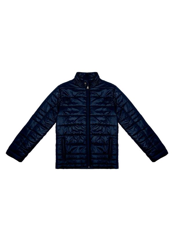 Minty - Jaqueta Juvenil Masculina em Microfibra Azul