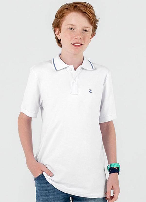 Rezzato - Polo Masculino Branco 1