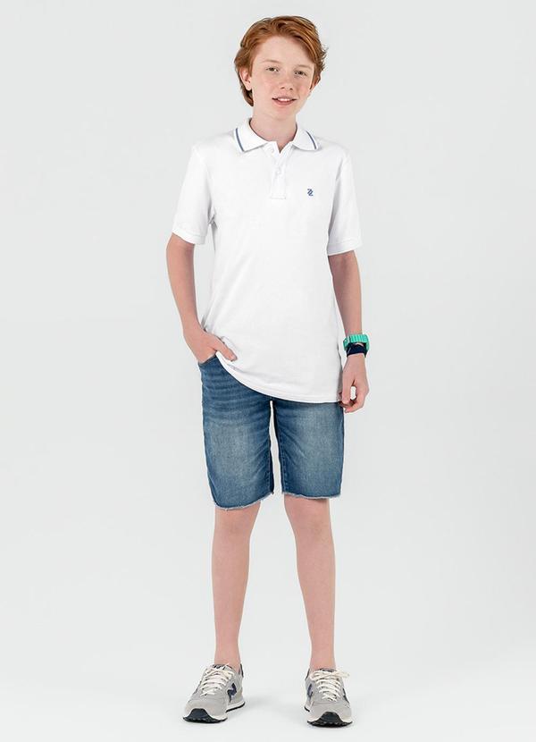 Rezzato - Polo Masculino Branco 2