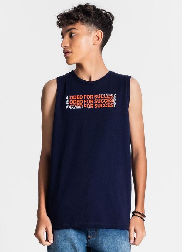 Minty - Regata Juvenil Masculina Azul