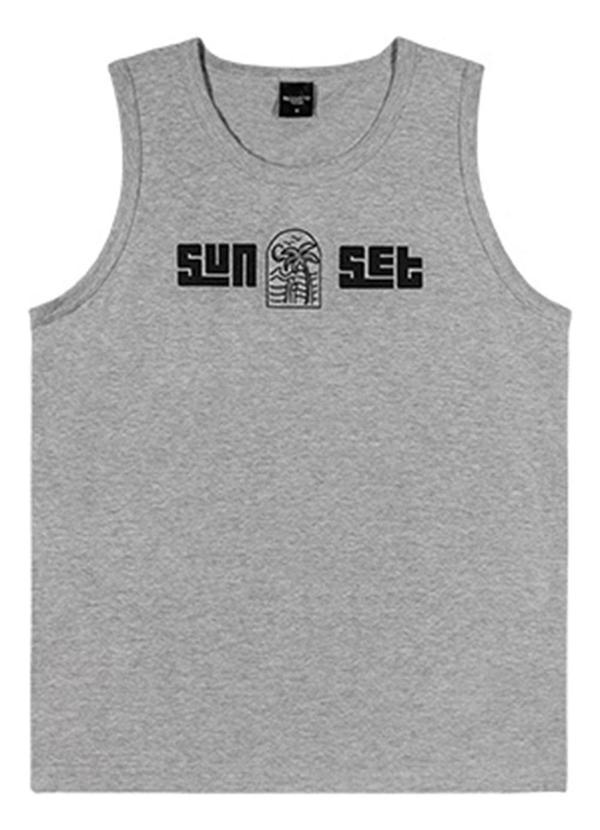 Rezzato - Regata Sunset Teen Masculino Cinza