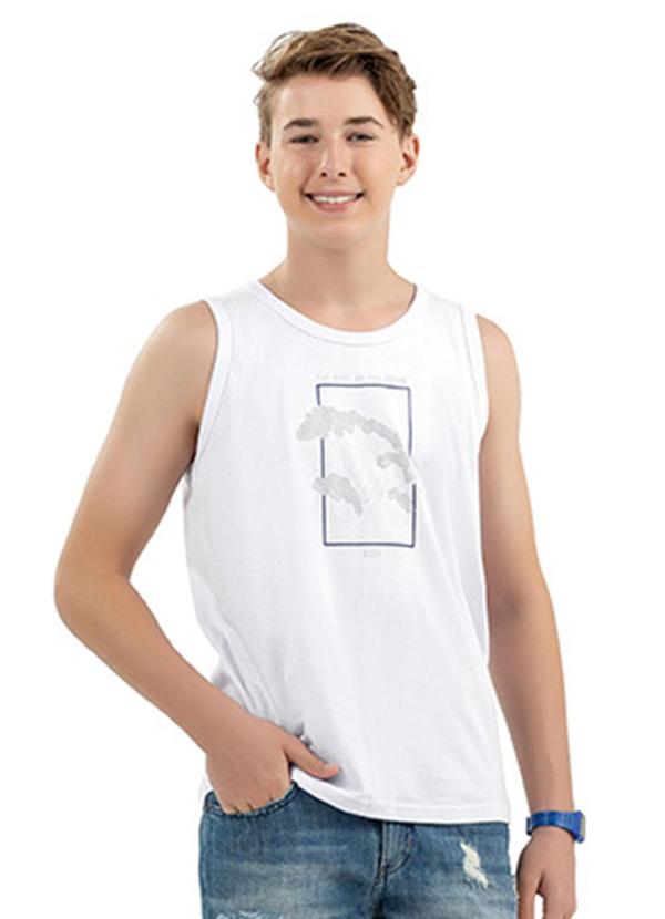 Rezzato - Regata Waves Of Summer Teen Masculino Branco