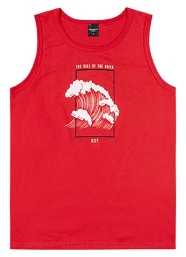 Rezzato - Regata Waves Of Summer Teen Masculino Vermelho