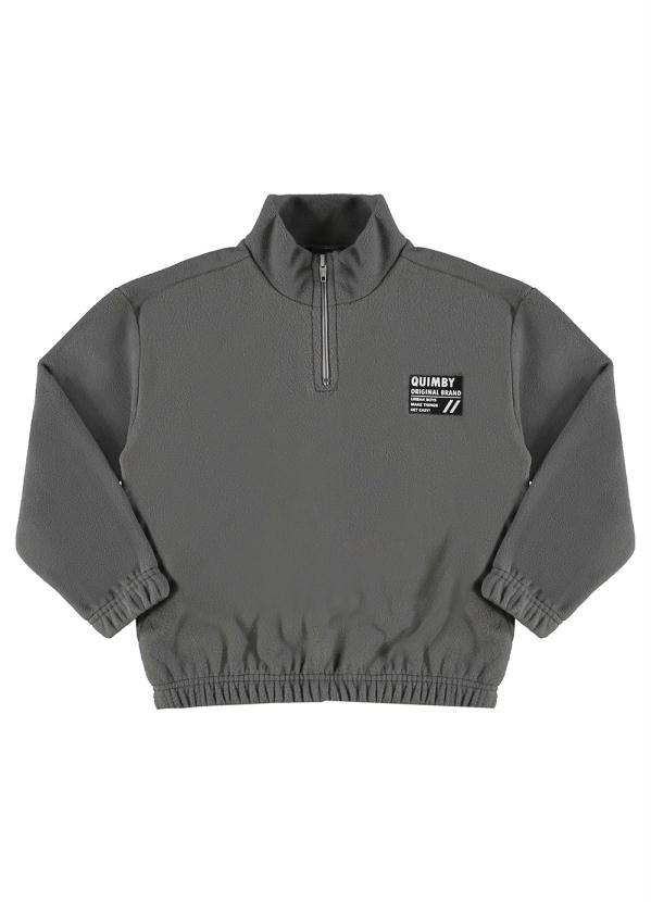 Quimby - Blusão Anorak Infantil Menino Cinza 3