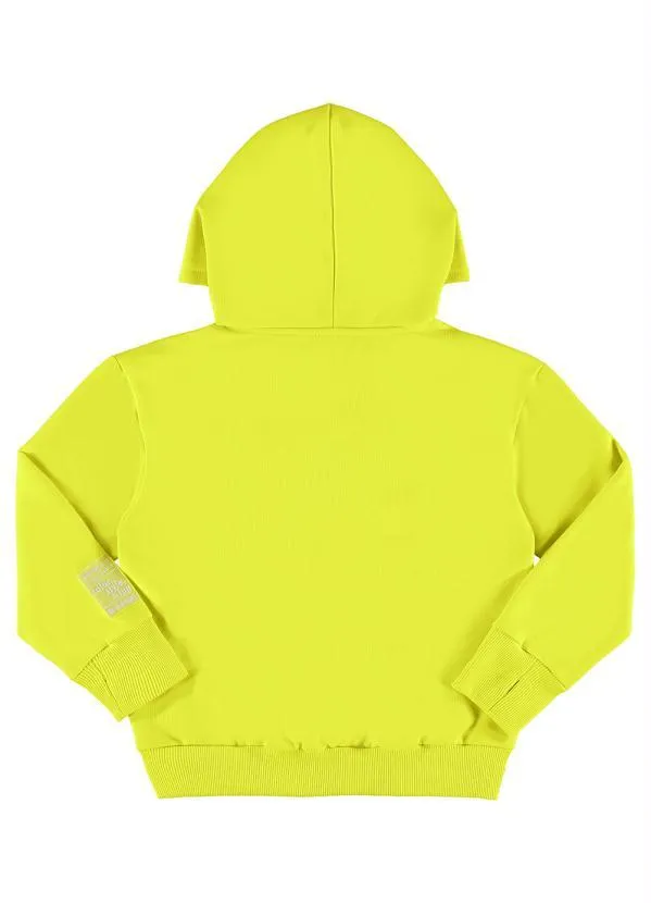 Quimby - Blusão Básico em Moletom Verde 2