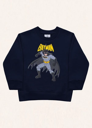 Fakini Kids - Blusão Batman Azul - FAKINI KIDS