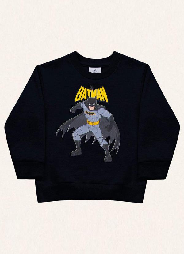 Fakini Kids - Blusão Batman Preto